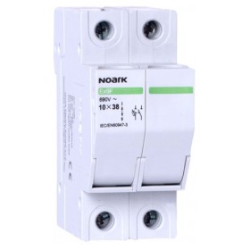 Держатель-разъединитель предохранителей NOARK Ex9F 2P 32A WI 10x38мм без индикатора (109056)