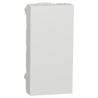 Заглушка Schneider Electric NU986518 для розетки 1М (біла)