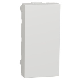 Заглушка Schneider Electric NU986518 для розетки 1М (біла)