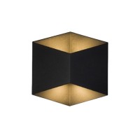 Уличный светильник Nowodvorski 8142 Triangles LED 2x5W 3000K 700Lm IP54 черный