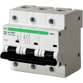 Автоматический выключатель Promfactor ECO FB1-125 3P C 50A 10кА (FB1C30050)