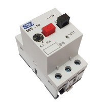 Автомат захисту двигуна Sez MIS25-10 (6,3-10А) з тепловим та електромагнітним розчіплювачем