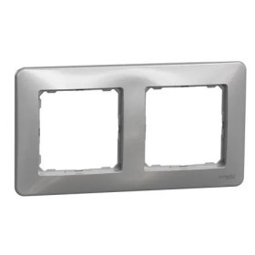Рамка 2-местная Schneider Electric Sedna Design алюминий SDD313802