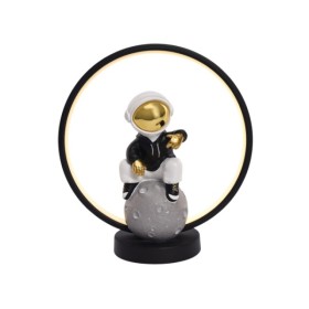 Настільна лампа Zuma Line 5905316663107 Astronauta LED 1x4W 3000K 150Lm IP20 чорна