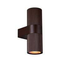 Вуличний світильник Nordlux 2318051009 Kyklop Ripple GU10 2x25W IP54 коричневий