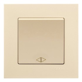 Переключатель перекрестный Gunsan Eqona крем