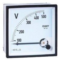 Вольтметр Chint NP96-V 500В 96х96мм (761676)