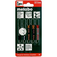 Набор пильных полотен для лобзика Metabo 623645000 (5шт)