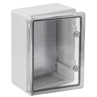 Корпус пластиковий UEC ЩМПп 400х300х170мм з прозорими дверцятами IP65 (MKP92-N-403017-65-UEC)