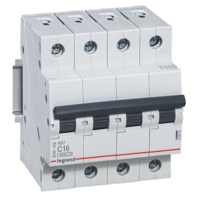 Защитный выключатель RX³ 4,5кА 32А 4п C, Legrand