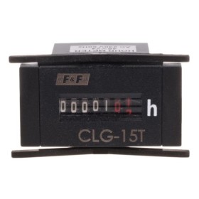 Барабанный счетчик моточасов F&F CLG-15T 230В AC/DC