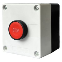 Одноместный пост управления Promfactor FP5-BOX1W4 с кнопкой "STOP"