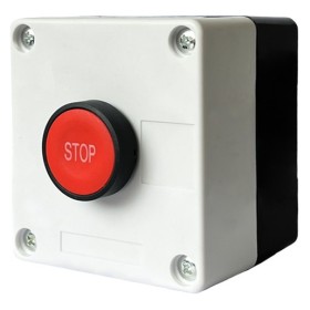 Одномісний пост керування Promfactor FP5-BOX1W4 з кнопкою "STOP"