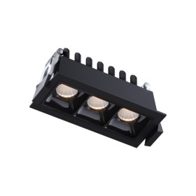 Точковий світильник Kloodi KD-POINT 3X2 6W 3K BK LED 540Lm IP20 чорний