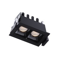 Точковий світильник Kloodi KD-POINT 2X2 4W 3K BK LED 360Lm IP20 чорний