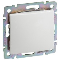 Механизм проходного выключателя Valena белый