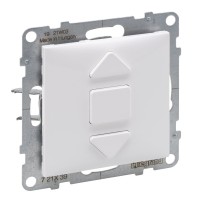 Вимикач жалюзі 3-позиційний 6А Legrand SUNO (білий) 721139