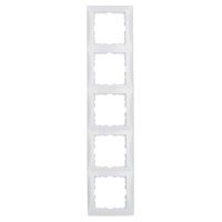 Рамка 5-местная полярная белизна Berker S.1