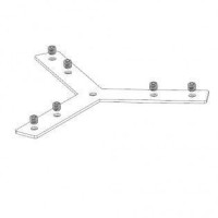 Куток 120 ° х3 для сот (КТ10-2)