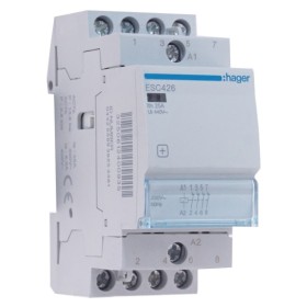 Контактор 25A ESC426 (4НЗ, 230В) 2м Hager