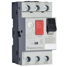 Автомат захисту двигуна Аско-Укрем ВА-2005 М16 9,0-14,0А (A0010050007)