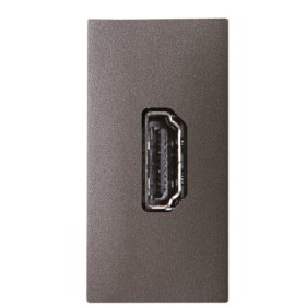 HDMI розетка ABB Zenit 2CLA215570N1801 N2155.7 AN 1М (антрацит)