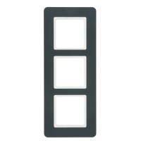 Рамка 3-местная антрацит Berker Q.7