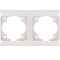 Горизонтальна 2-на рамка NE-AD ARAS 93-11-16 кремова