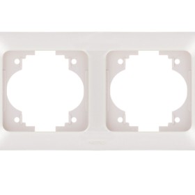 Горизонтальна 2-на рамка NE-AD ARAS 93-11-16 кремова