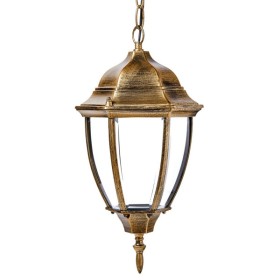 Світильник вуличний Delux Palace A009 60Вт Е27 чорне золото