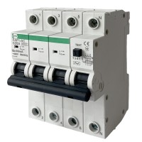 Автомат захисного відключення Promfactor FAP1-AC "C" 25А/0,03A 4P 6кА (FAP01C250304AC)