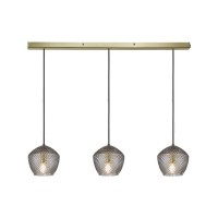 Підвісний світильник, люстра Nordlux 2010693047 Orbiform E14 3x25W IP20 димчастий