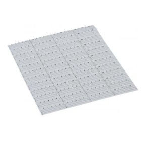 Вставные полоски Hager UZ006 (1 лист -12 полосок) для щитовых маркировочных табличек UZ005