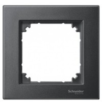 Рамка 1-пост. M-Plan антрацит Merten, MTN486114