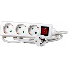 Подовжувач E.Next e.es.4.5.z.s.b 4 гнізда 5м з вимикачем (s042014)