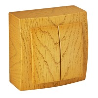 Вимикач Nilson Themis дуб 2кл ( 26251003 )