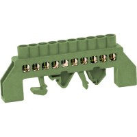 Нульова шина E.Next e.bsi.pro.2.10 універсальна зелена (p0650021)