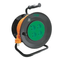 Подовжувач бобинний PIN 4г 40м 2х1,5 без заземлення ( 814402 )