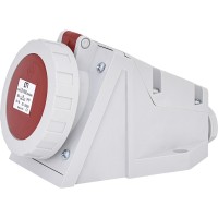 Настінний силовий роз'єм ETI 004482041 EZH-1643 IP67 (16A 400V 3P+PE)