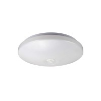Світильник стельовий із датчиком руху Goldlux 341808 Bonifacy E27 2x20W IP20 білий