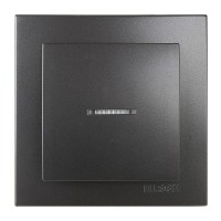 Вимикач Nilson Touran антрацит 1кл з підсвіткою ( 24161002 )