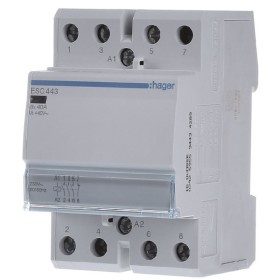 Контактор 40A ESC443 (3НТ+1НЗ, 230В) 3м Hager