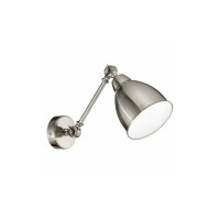 Бра, настінний світильник Ideal Lux NEWTON AP1 NICKEL