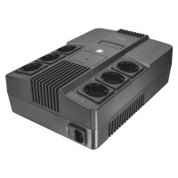 Джерело безперебійного живлення Trust 23326_TRUST Maxxon 800ВА UPS with 6 standard wall power outlets BLACK