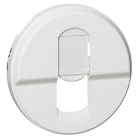 Панель розетки RJ45 кат.6 (для UTP/FTP/SFTP) Legrand Celiane белая