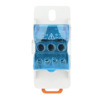 Распределительный блок CNC FTUKK80 80А 31х70х45,5мм на DIN-рейке (Б00043066)