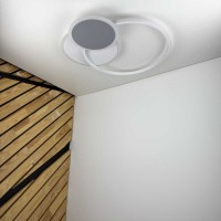 Светильник LED smart TRIO+пульт 80W 3000-6000K IP20 круг ( 220365 )