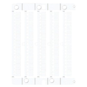 Маркировочная наклейка ETI ES-TAV156AW 15х6мм 105шт винил белая (3903300)