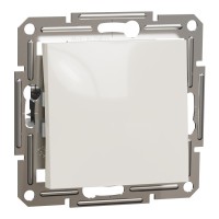 Вимикач кнопковий Schneider Electric Asfora без рамки кремовий (EPH0770123)