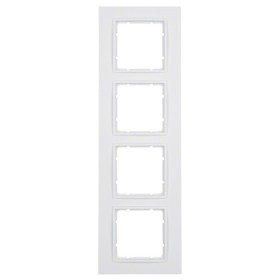 Рамка 4-местная полярная белизна Berker B.7